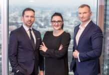 Dorota Kenny, Jacek Pawlak i Andrzej Nowak – zarząd Spółki ASM Group SA