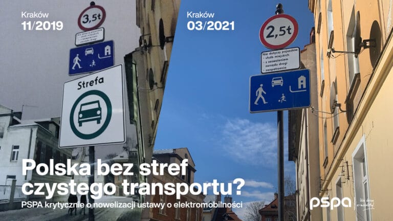 PSPA krytycznie o nowelizacji ustawy o elektromobilności