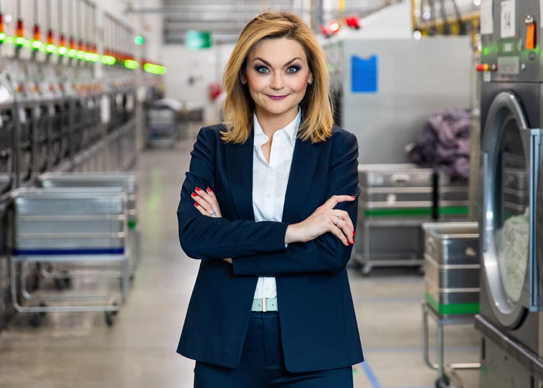 Marta Wojewnik, przewodnicząca Kolacji Bezpieczni w Pracy, dyrektor zarządzająca Workwear Poland i członkini zarządu CWS Polska
