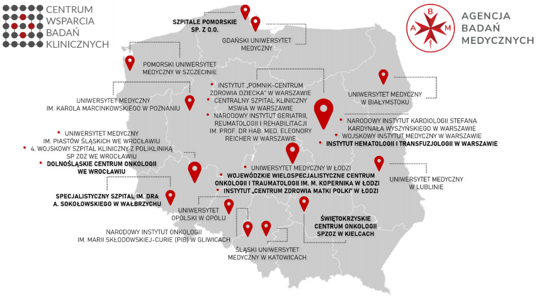 Powstaną Onkologiczne Centra Wsparcia Badań Klinicznych