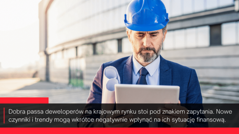 Deweloperzy mają małe długi, ale ich podwykonawcy olbrzymie