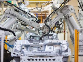 przemysł motoryzacja fabryka robot