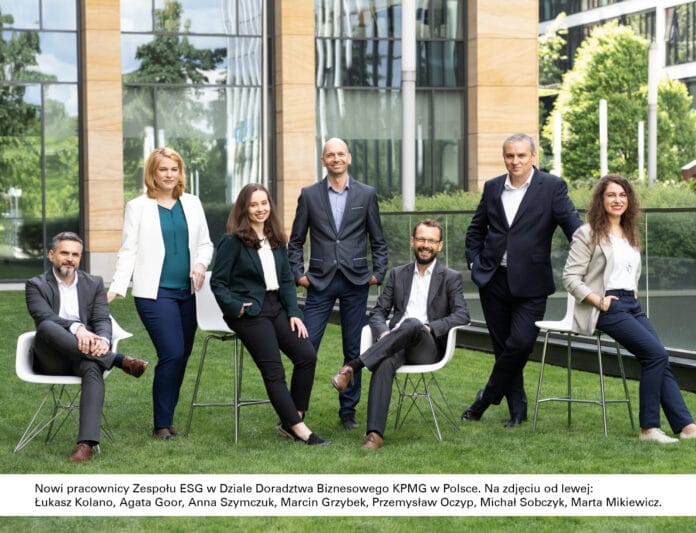 Zespół ESG w Dziale Doradztwa Biznesowego KPMG w Polsce