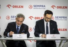 ORLEN i Sempra Infrastructure podpisały długoterminowy kontrakt kupna-sprzedaży amerykańskiego LNG