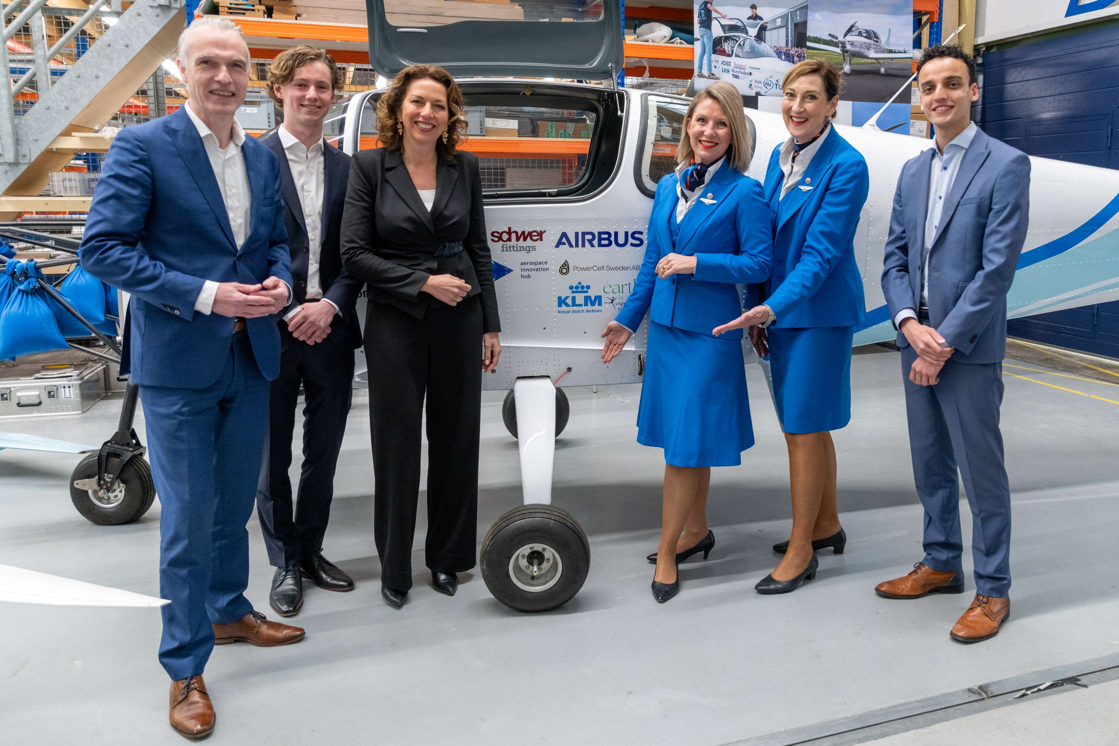KLM współpraca z AeroDelft 