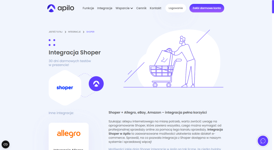 Dlaczego warto zintegrować sklep Shoper Apilo