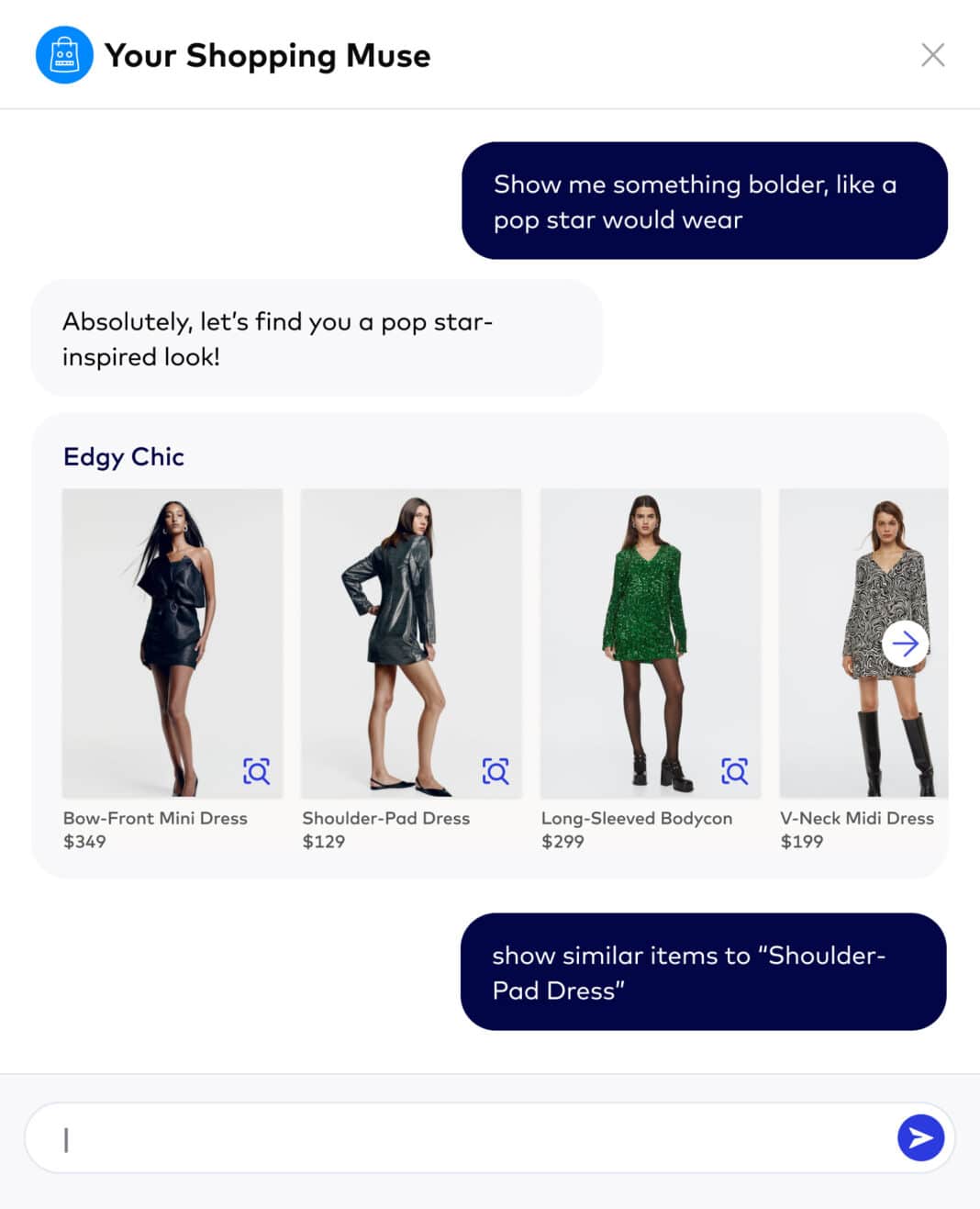 Mastercard shopping muse