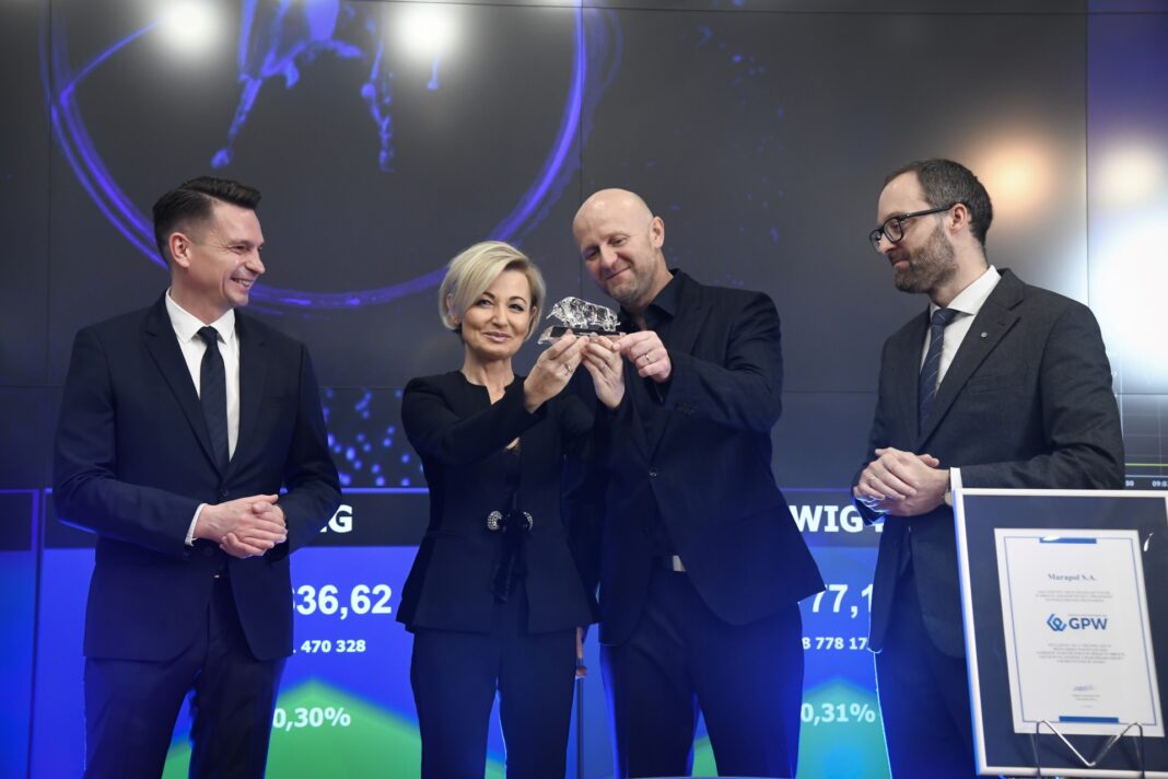 Zarząd MURAPOL i Prezes GPW
