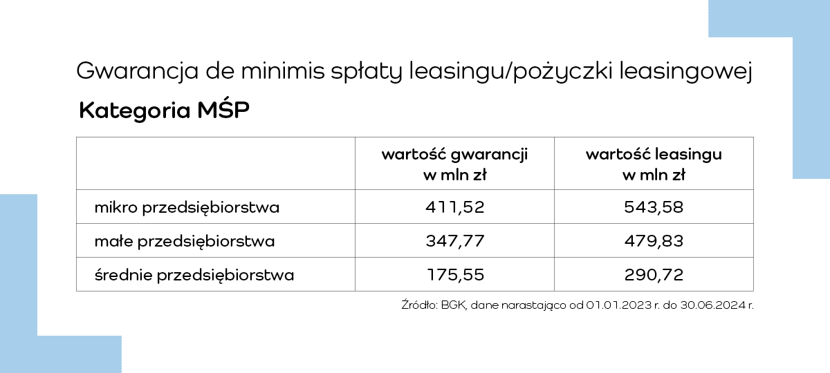 Gwarancje kategoria MŚP