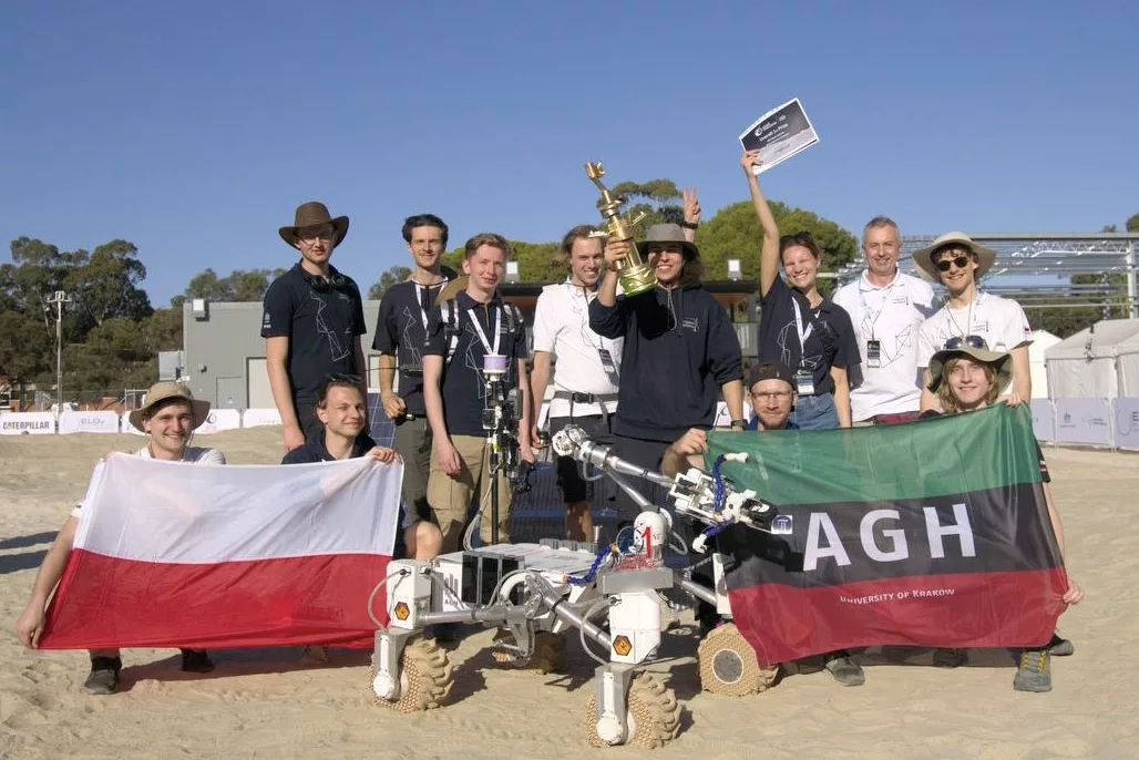 Zespół AGH Space Systems zwycięzcą prestiżowych zawodów w Australi fot. Kamila Kopacz