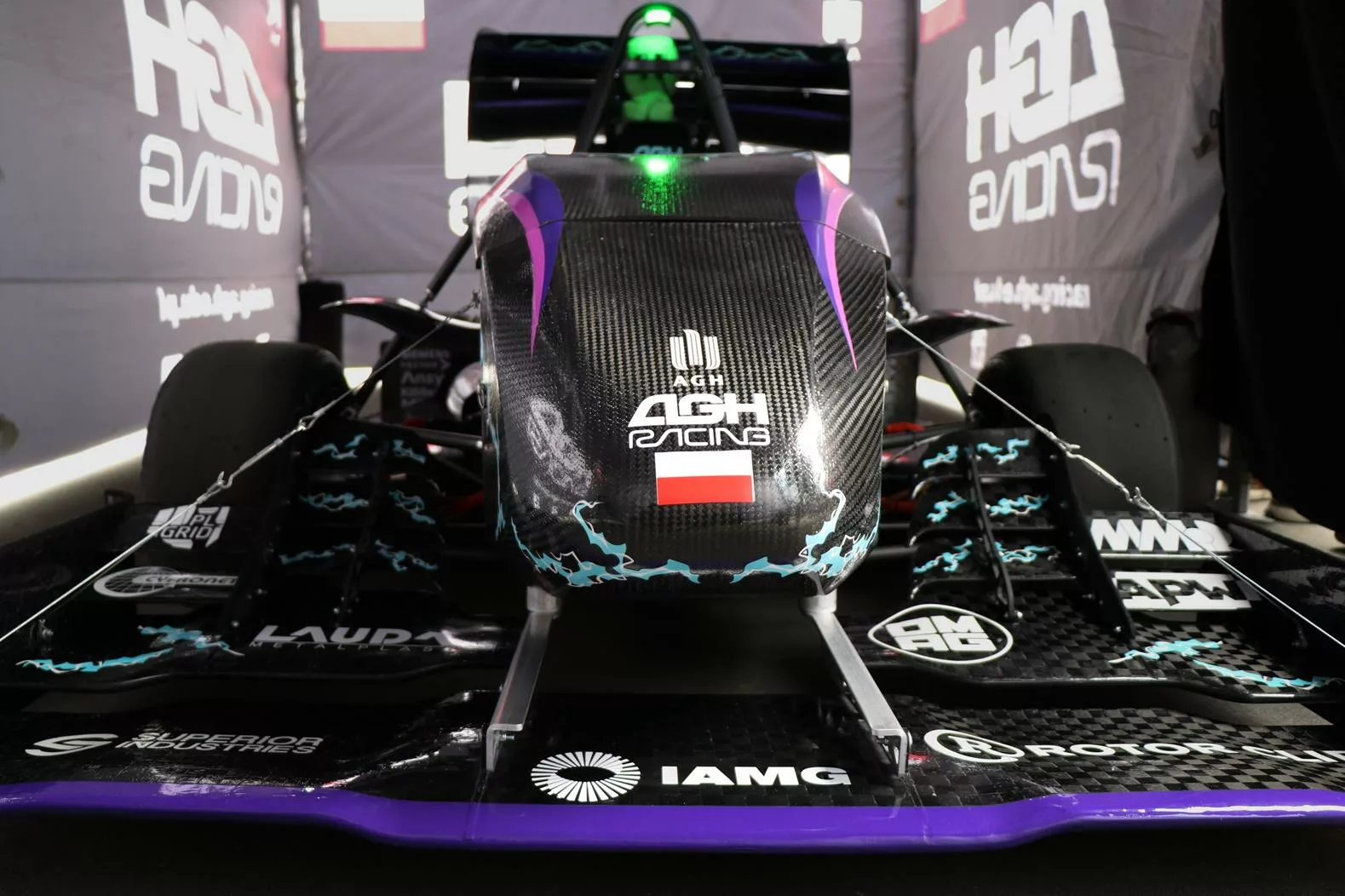 AGH Racing z nowym elektrycznym bolidem