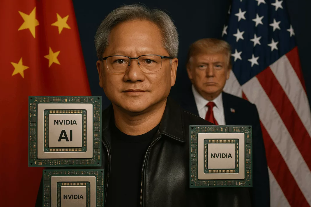 nvidia trump cła chiny