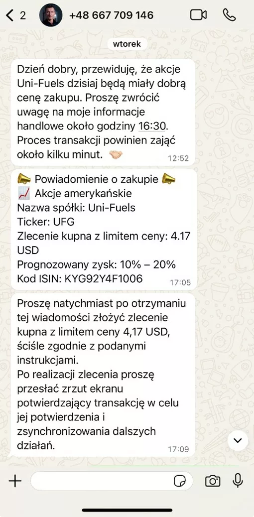 Uwaga na oszustwa inwestycyjne