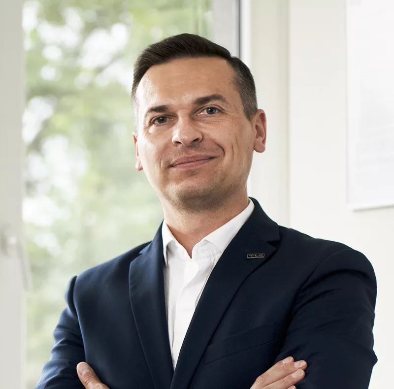 Łukasz Osikowicz, dyrektor Zakładu Produkcyjnego TLC i prezes Zarządu Forest Gorlice
