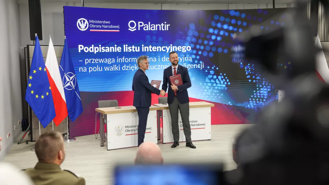 MON podpisało strategiczny list intencyjny z Palantir Technologies