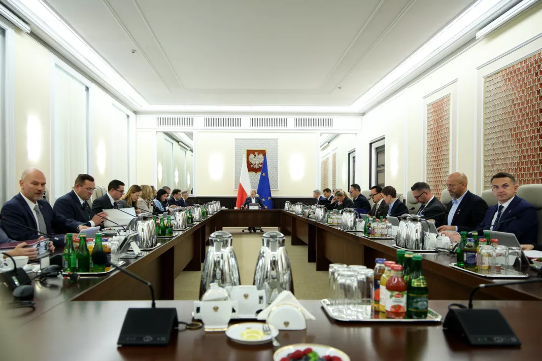 Posiedzenie Rady Ministrów
