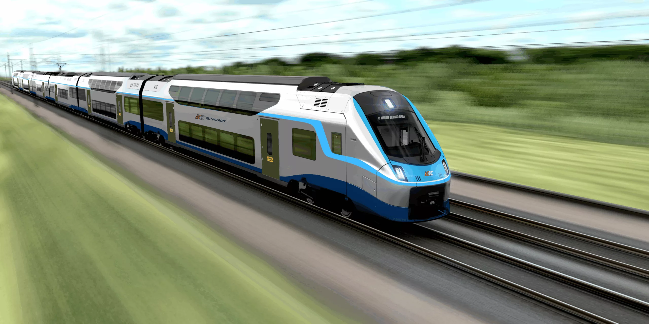 Alstom Coradia Max train for PKP Intercity
