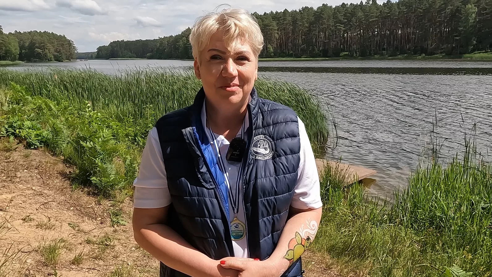 Beata Olejarz, prezes Zarządu Polskiego Związku Wędkarskiego