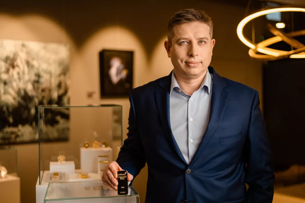 Michał Tekliński, ekspert rynku złota Goldsaver i Goldenmark
