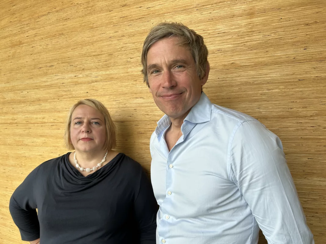 Katja Rosti, COO, współzałożycielka i szefowa laboratorium w Helsinkach oraz Tero-Pekka Alastalo, CEO i współzałożyciel Avenue Biosciences