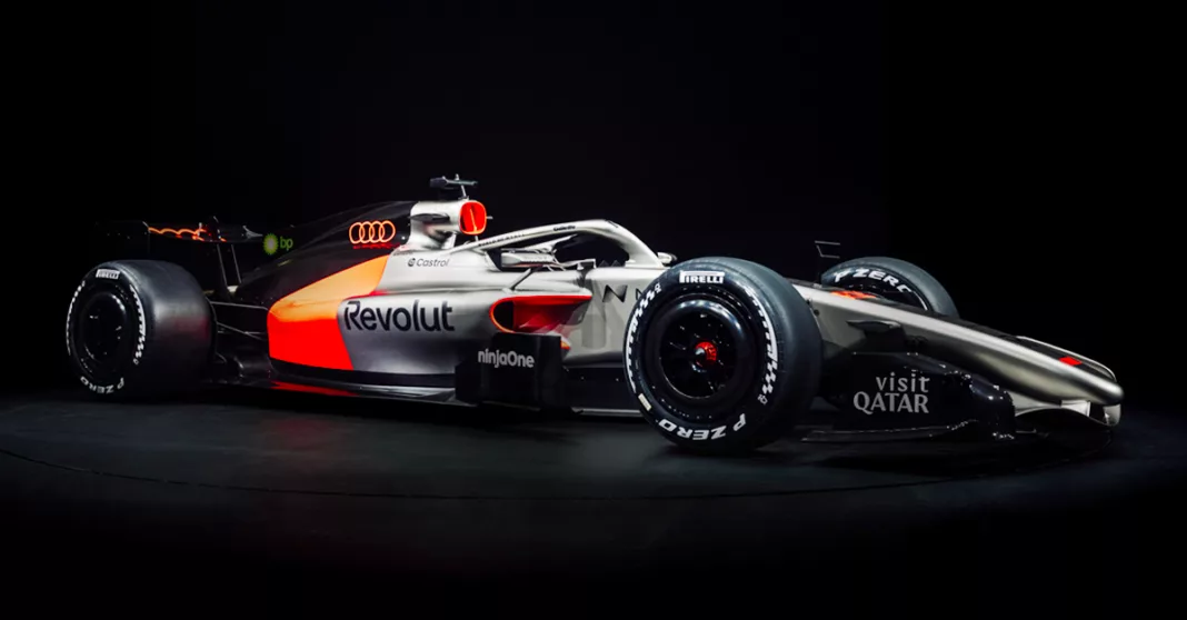 Premiera Audi Revolut F1 - bolid z boku