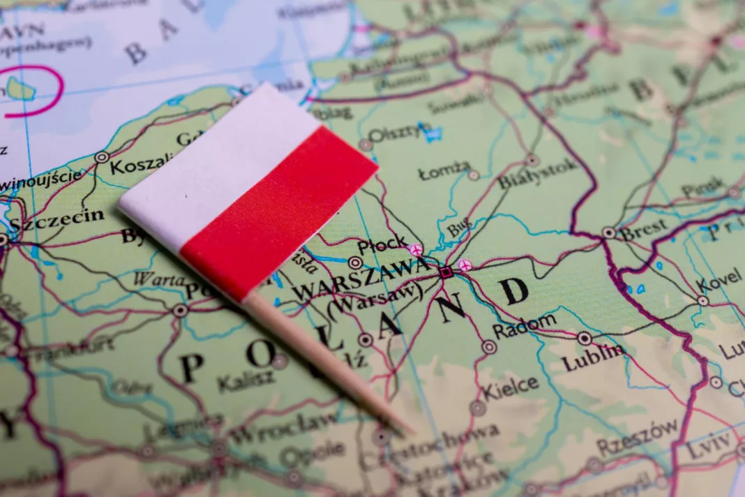 polska mapa