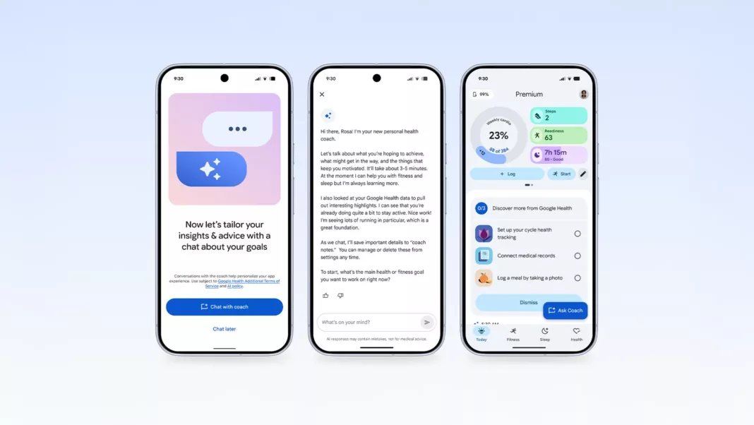 Google Health Coach